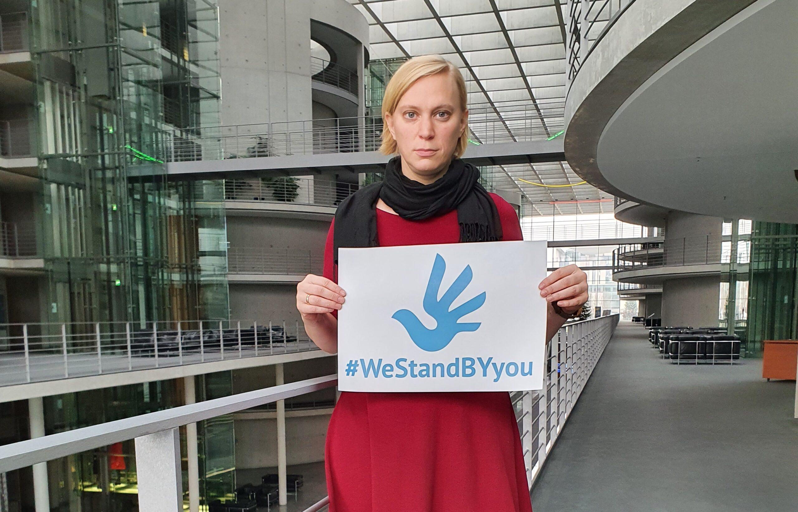 Abgeordnete aus Deutschland und der Schweiz übernehmen Patenschaften für Ivan Patsiaichuk, Aliaksandr Vasilevich und Valiantsin Tseranevich