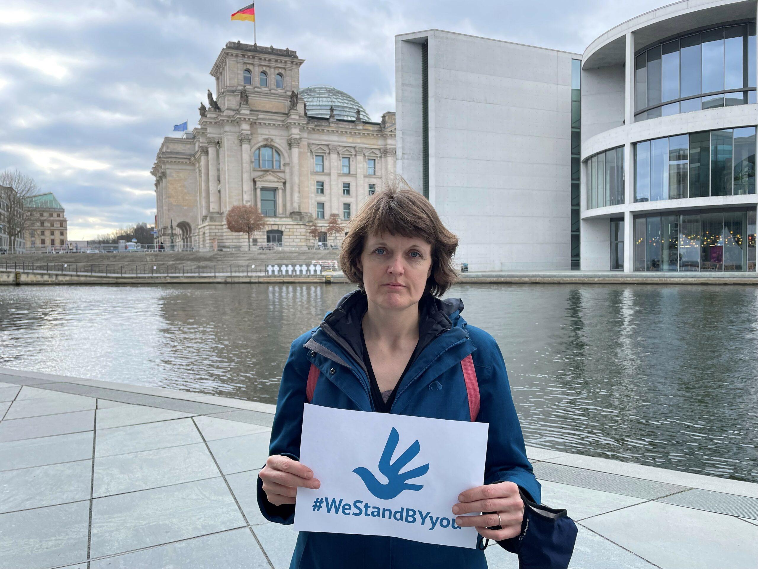 Abgeordnete aus Deutschland und Schottland übernehmen Patenschaften für David Mastsitski, Maksim Imkhavik und Siarhei Satsuk