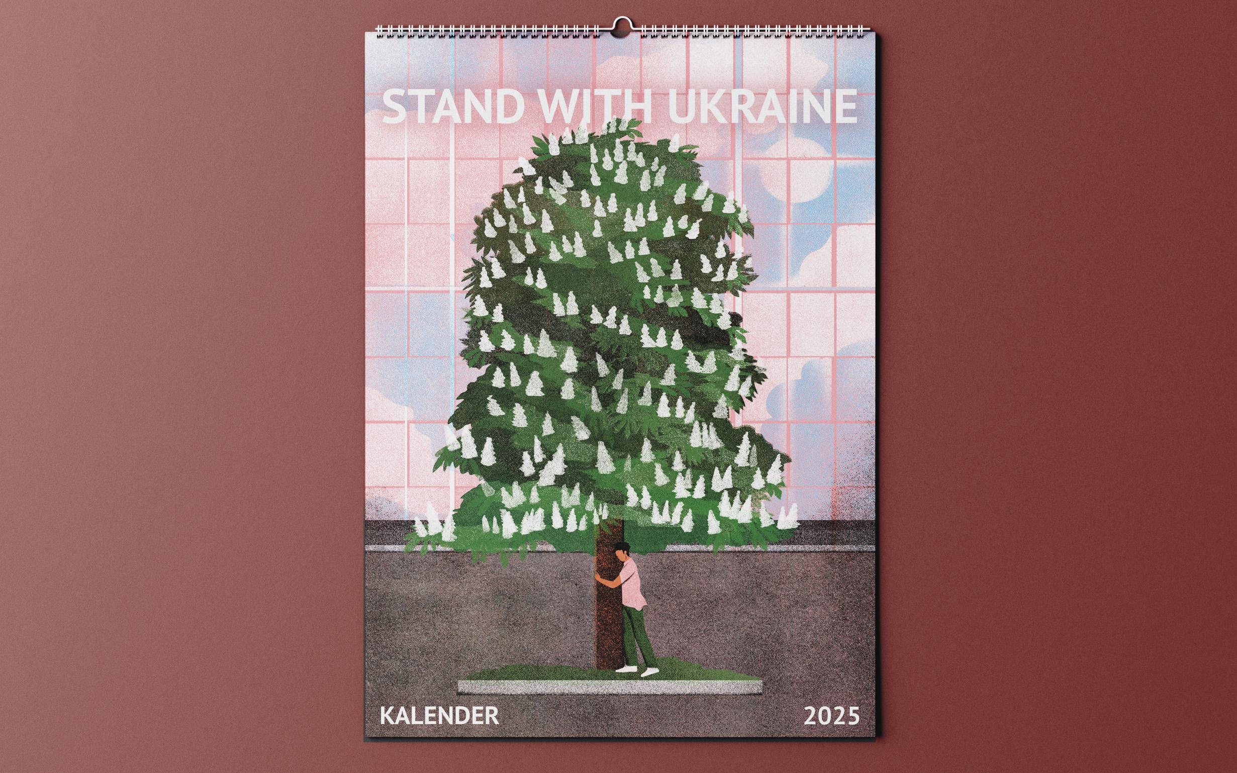 Wandkalender 2025 kaufen und unsere Ukraine-Hilfe unterstützen