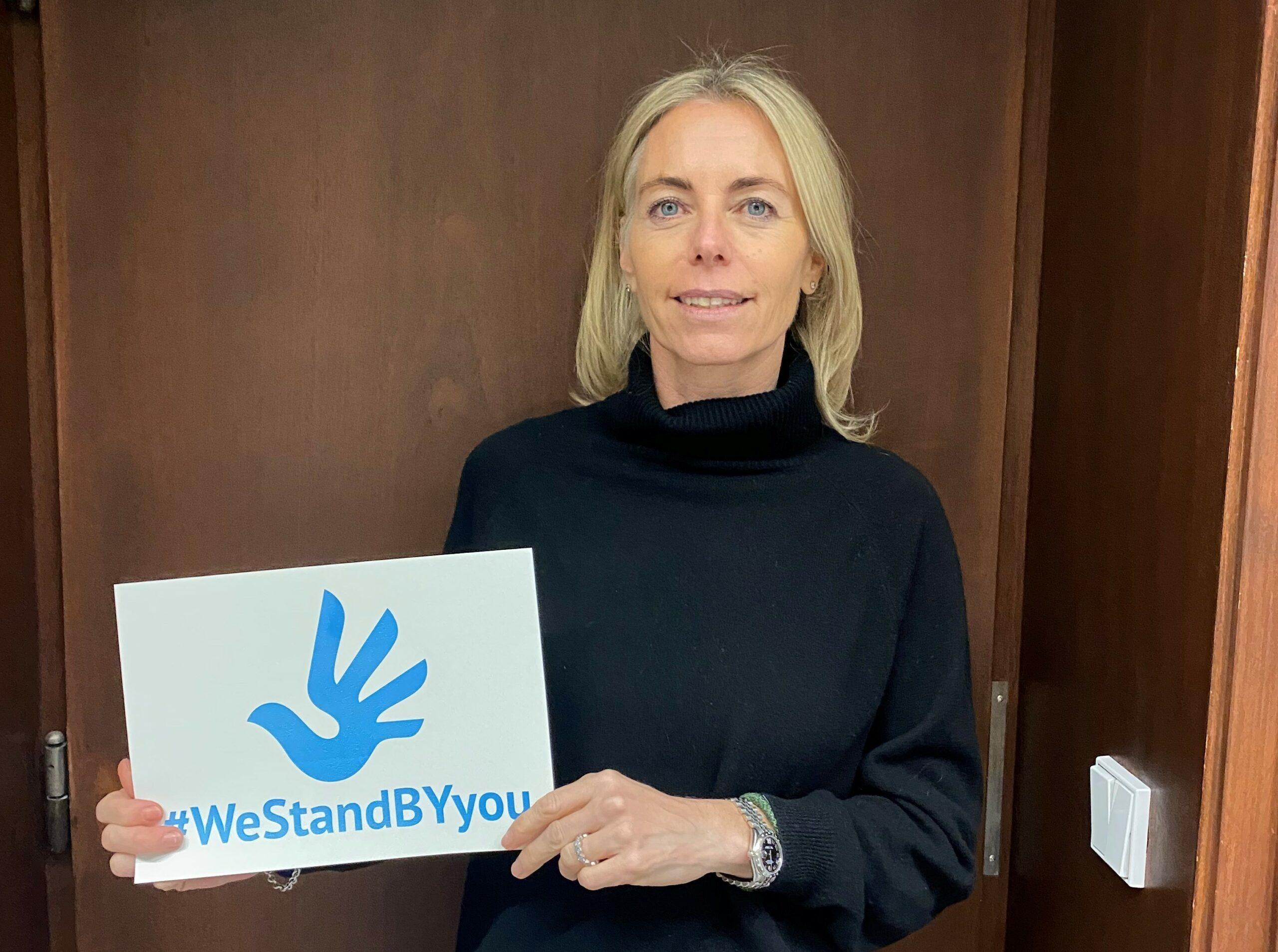 Abgeordnete aus Deutschland übernehmen Patenschaften für Anzhela Asad, Hanna Ablab und Anton Shnip