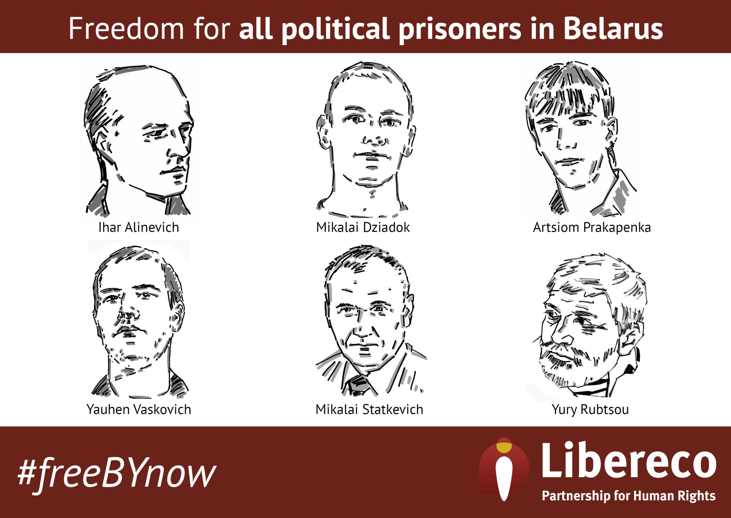 #freeBYnow – Postkartenkampagne für die Freilassung politischer Gefangener in Belarus
