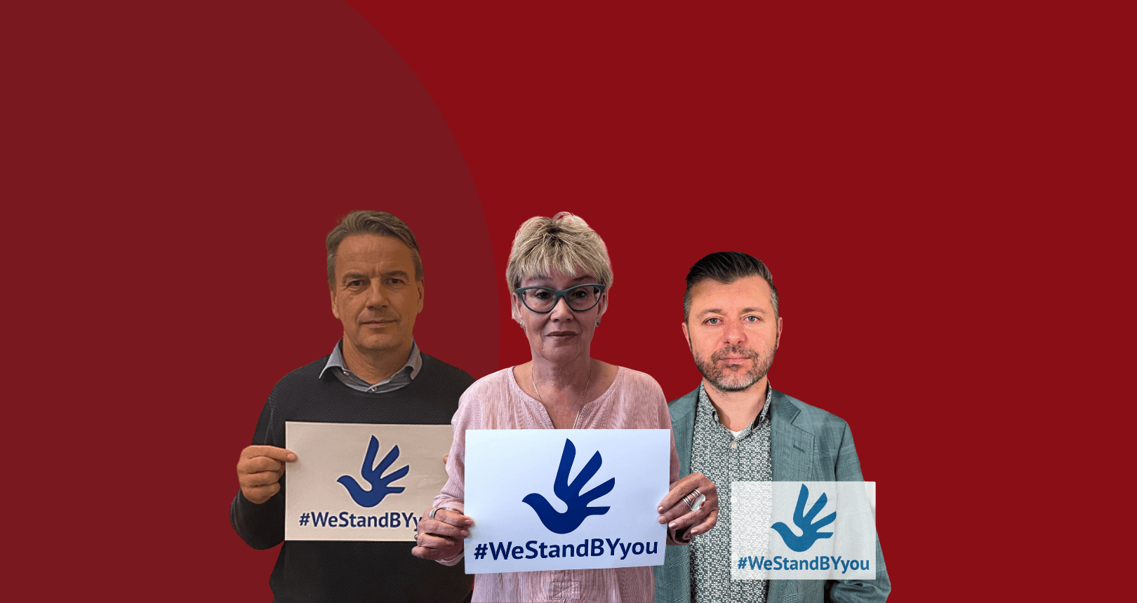 #WeStandBYyou: New Godparents from Denmark, Germany and the Netherlands